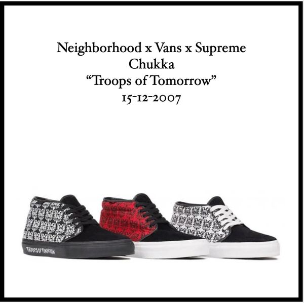 Colabatory - Neighborhood Japan, Sneaker Collaborations